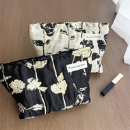 Túi đựng đồ trang điểm hình gối lớn Túi đựng mỹ phẩm Flora Túi du lịch Quà tặng cho bé gái tuổi teen
