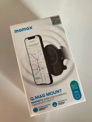 Momax q.mag mount 磁吸無線車充電 magnetic wireless charging car mount (cm17) 香港行貨兩年原廠保養