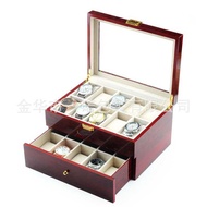 Spray Paint Watch Box Double Layer Spray Paint Watch Box Piano Paint Watch Box 20 Wooden Watch Box