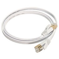 10 Gigabit Cat 7 Flat Ethernet Patch Network LAN Cable 600Mhz RJ45