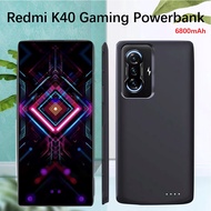 Redmi K40 Gaming Powerbank / Back Clip Powerbank 6800mAh / Soft Rubber All-Inclusive Jacket Battery
