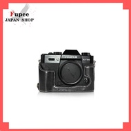 kinokoo FUJIFILM Mirrorless SLR camera X-T10 X-T20 X-T30 X-T30II dedicated body case, battery changeable, tripod screw hole (black)