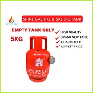 ☸ ∆ SHINE GAZ 11KG & 5KG LPG Empty Tank Only