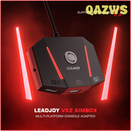 QAZWS LEADJOY VX2 AimBox ตัวแปลงสำหรับ Xbox ตัวแปลงคอนโทรลเลอร์เมาส์และคีย์บอร์ดชุด X Xbox Series S