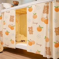 Blackout Bed Curtain Student Dormitory Upper Bunk Lower Female Surrounding Cloth Anti-Dust Top Girl