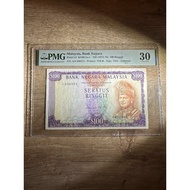 RM100 seratus ringgit 2nd Banknote duit lama