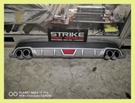 ➩ ❅ ◱ Rear Bumper Diffuser for Toyota Vios