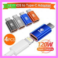 BDFBR For lightning Female to Type C USB Male Adapter PD 30W 27W iOS Fast Charging Cable For iPhone 15 14 Pro Max iPad mini Air USB-C HTHRT