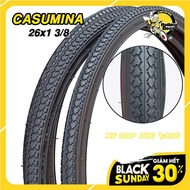 Tire Cover, Tube 26x1 3 / 8 For Common Bicycle. Genuine Casumina