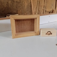 3D Sliding acrylic wooden frame|Sliding photo frame