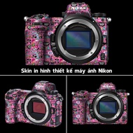 Skin Stickers for Nikon Camera Z5,Z6/Z7,Z6II/Z7II,Zf,D610,D750,D850,D3400,D5300,D7200,D810,D800E,D5/