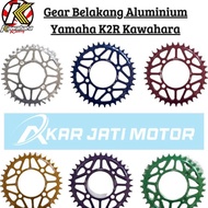Gir Gear Ger Belakang Aluminium CNC Yamaha K2R Kawahara 415 Motorcycle