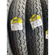 Dunlop Tayar TT100 80/90-18&17 Tubeless Roadmaster 2023