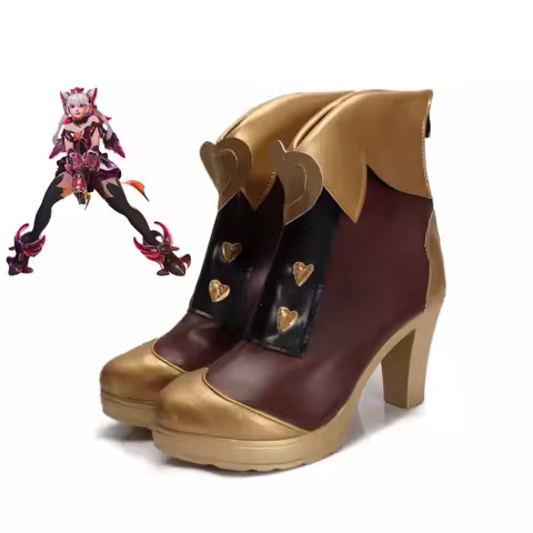 Game OW Juno Custom Made Cosplay Shoes Boots Halloween Carnival Props