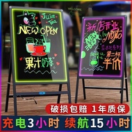 Papan paparan iklan papan hitam, papan pendarfluor, papan pendarfluor aktiviti tulisan tangan bercah