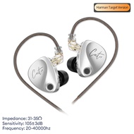 KZ Castor In-Ear Headphones Dual Dynamic 2DD 10mm+8mm Hi Fi Headset With Mic Noise Cancelling