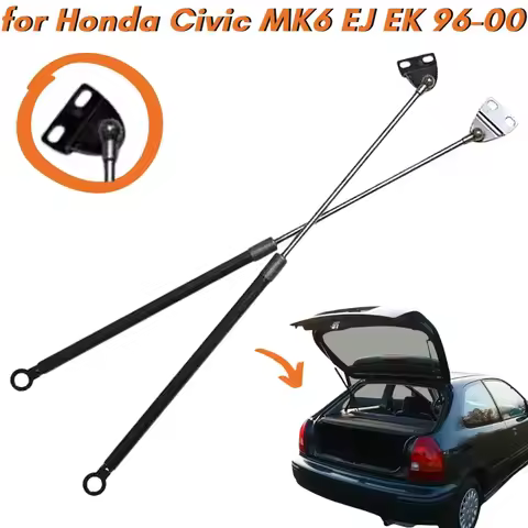 Qty(2) Trunk Struts for Honda Civic MK6 EJ EK Hatchback 1996-2000 Rear Tailgate Boot Lift Supports G