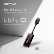 # CREATIVE Sound BlasterX G1 - 7.1 Portable Sound Card With Headphone Amplifier #