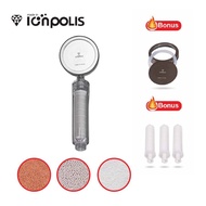 Ionpolis Shower Head Water Therapy - Shower Head Filter &amp; Tourm Stone