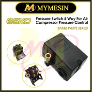 MY Esko Pressure Switch For Air Compressor 5 WAY Swan Air Compressor Spare Parts Pressure Control