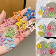 Girls Clip Kids Women Y2K Star Hairpins BB Hairclips