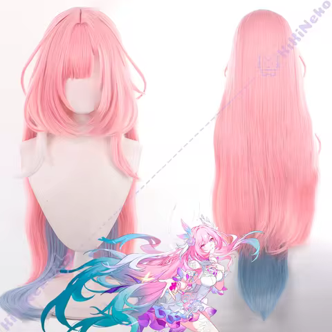 Game Honkai: Star Rail Cyrene Cosplay Wig Ripples of Past Reverie Cyrene Long Hair Cyrène Role Play 