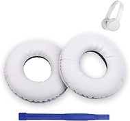 WH-CH510 Ear Pads Noise Isolation Memory Foam, Headphone Covers, Ear Pads Compatible with Sony WH-CH510/WH-CH500 Wireless Over Ear Headphones(White,Elastin)