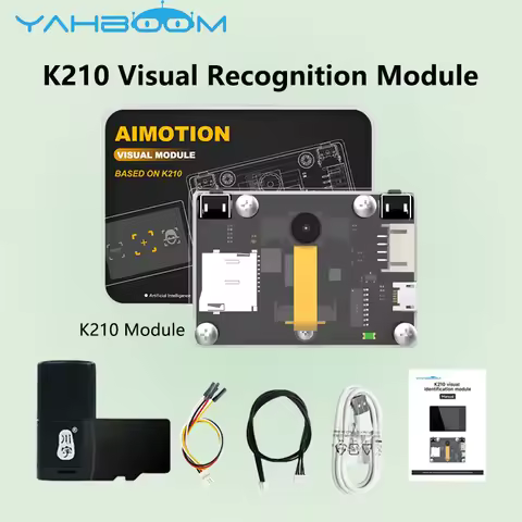 K210 Visual Recognition Module with 2MP Camera OV2640 2.0-inch LCD Capacitive Touch Screen For Robot