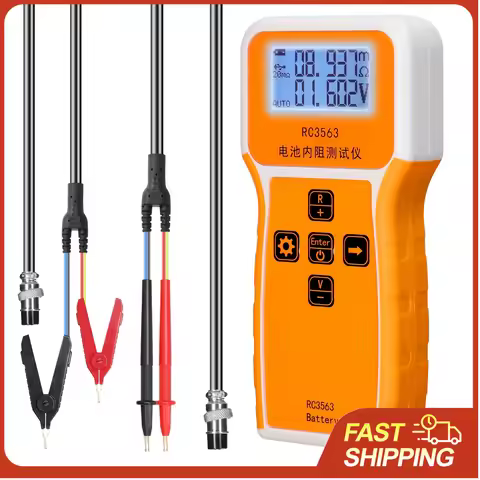 RC3563 Handheld Battery Voltage Internal Resistance Tester High-precision Trithium Lithium Iron Phos