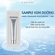 [GIVEAWAY] Sample S.NATURE Aqua Squalane Moisturizing Cream 1.5ml