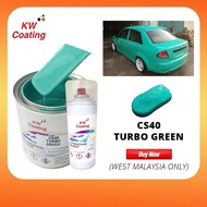 KW 2k Paint CS40 Turbo  Green Kereta CS40 Turbo Green Cat Kereta 2k Cat 2k  2k Car Paint CS40 Turbo 