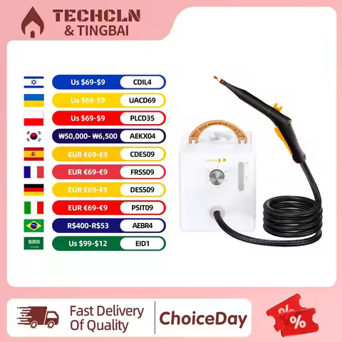 2600W Electric High Temperature and Pressure Steam Clean, 1000ml Large Capacity Water Tank, 6 - Spee