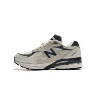 _ New Balance_NB990 V3 cream-coloured Fashion Retro Casual Sports Shoes Jogging Shoes Men's and Women's Couple Shoes