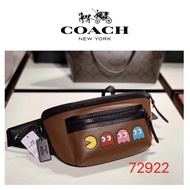 TERRAIN BELT BAG WITH PAC-MAN MOTIF (COACH F72922)