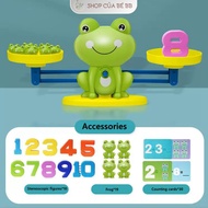 Đồ Chơi Ếch Cân Bằng Toán Học Đồ Chơi Giáo Dục Sớm Cân Khỉ Toán Học Cho Con Học Toán Và Nhận Biết Co