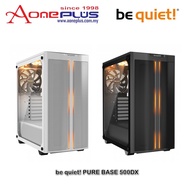 (AONE PLUS SS2) be quiet! PURE BASE 500DX - HIGH AIRFLOW / ARGB ATX Casing [BLACK / WHITE]