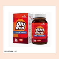 FREE SHIPPING [EXP: 02/2026] BIO RED KRILL OIL 500MG 56's