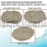 [ PER KG ] Silica Sand - Replacement Sand For Outdoor Water Filter - Coarse Gravel, Fine Gravel, Fine Sand