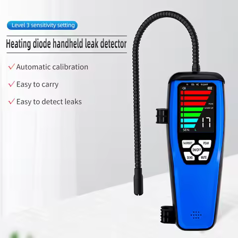 Handheld Leak Detector LD-200 Freon R12 R22 Heating Diode Leak Tester LD-600 Combustible Gas Leakage