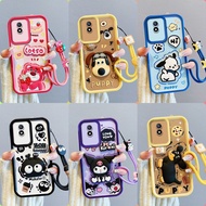 Casing VIVO Y02 Y02A Y02T patung pelekat comel phone casing