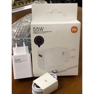 Original Xiaomi 55W Super Turbo Charger, Fast Charging, Usb Type-C Connection
