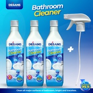 DESANS Bathroom Cleaner Spray – Powerful Toilet Tiles Glass & Floor Stain Remover