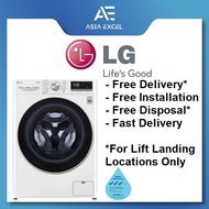 LG FV1409H3W 9/6KG AI DIRECT DRIVE FRONT LOAD WASHER CUM DRYER