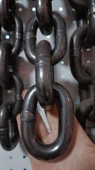 G80 Manganese Steel Chain Iron Chain Hoist Chain Chinese Standard Heavy Duty Load Lifting Chain for 