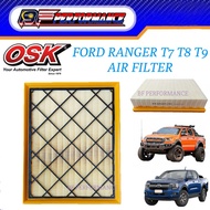 OSK AIR FILTER FORD RANGER T7 T8 T9 2.0 A-M26303UF-O ANGIN CLEANER EB3G9601AA XL XLT