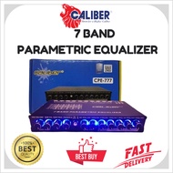 CALIBER CAR PRE AMP 7 BAND PARAMETRIC EQUALIZER AUDIO KERETA MURAH SUBWOOFER OUTPUT PROTON PERODUA U