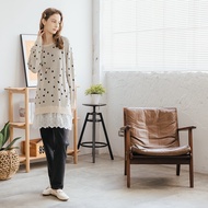 [CUMAR] Waist Buttoned Elastic Trousers Blue Black Gray