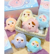 P POP MART PUCKY PUCKY Bean Bubble Series Plush Pendant Mystery Box Toy Doll Limited Edition