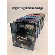 Paper Beg Garden Design 10pcs /pkt