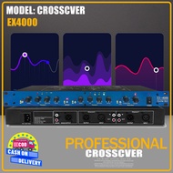 New Baxs EX4000 crossover 4 way Professional 2 stereo channels 4 mono channels